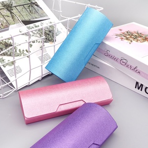 Hot-bán, thấp tối thiểu số lượng đặt hàng biểu tượng tùy chỉnh PU Leather Eyewear trường hợp khó khăn, Chất lượng cao bán buôn Eyewear trường hợp - Product Image 3