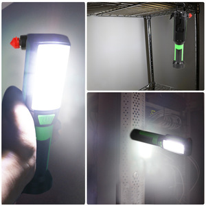 QXMOVING lampe de poche LED Rechargeable lampe de travail Portable USB aimant intégré Camping extérieur <span class=keywords><strong>voiture</strong></span> Inspection lampe de poche torche - Product Image 3
