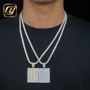 จี้เพชรฮิปฮอปทองคำแท้ 10K 14K ประดับเพชร CHOYUE Lab Grow Diamond ผ่านการทดสอบเพชร เครื่องประดับฮิปฮอปคุณภาพสูง - Product Image 3