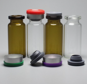 Viales de Vidrio Desechables Estériles, Ampollas de Polvo Liofilizado Color Marrón Rosado y Tubos de Ensayo/Viales para Jeringas, Hechos en China - Product Image 4