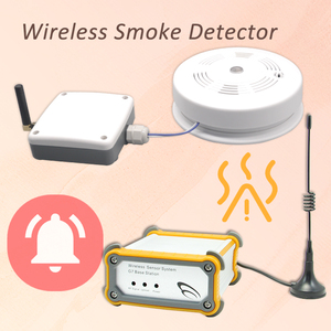 EASEMIND G7-D2-SD เครื่องตรวจจับควันอัจฉริยะไร้สาย ระบบเตือนไฟไหม้ IoT วัสดุพลาสติก ควบคุมผ่านแอพ Wi-Fi กันน้ำ รองรับหลายจุด - Product Image 1