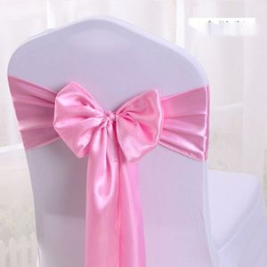 Décorations de fête : Housses de chaise et nœuds de chaise pour mariage, noir et blanc - Product Image 1