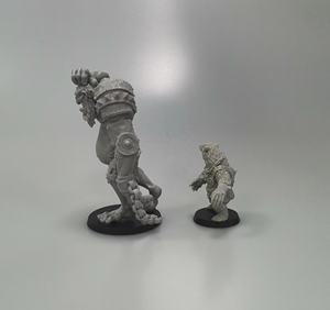 Figura en miniatura de resina fundida para juego de mesa, colección personalizada, gigante, salvaje, para hombres - Product Image 4