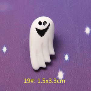 Nouvelle citrouille d'Halloween pour DIY fantôme, accessoires de pendentif pour le Festival des Fantômes, technique d'huile coulante, coque de téléphone portable, accessoires pour cheveux - Product Image 4