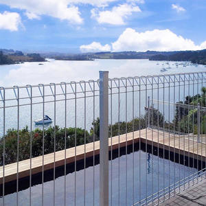 Yc टिकाऊ रोल टॉप मेटल बाड़ लगाने सटीक रोल टॉप वेल्ड जाल बाड़ पैनल हॉट सेलिंग रोल टॉप वायर जाल बाड़ पैनल - Product Image 4