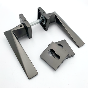 Zinc Alloy Modern Luxury Door Lever Handle Set Interior Door Handles High Quality Minimalist - Product Image 4