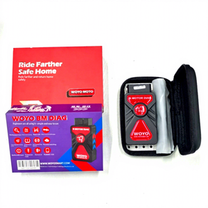 WOYO CTB008PRO Strumento Diagnostico Wireless OBD per Moto B-M-W, Compatibile con iOS e Android, Universale, Lettura e Cancellazione Errori, Nero Rosso - Product Image 2