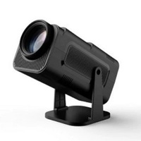 Vente flash - Mini projecteur 720P avec correction automatique de la distorsion trapézoïdale, WiFi6 sans fil, Android 11, projecteur intelligent pour chambre à coucher, camping, projecteur portable