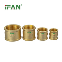 IFAN CW617 58-3 57-3 Raccord de plomberie en laiton, réducteur égal, raccord fileté en laiton