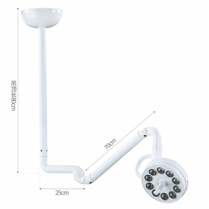 MT Y Tế Thú Y Cụ Treo Tường Trần Shadowless LED Đèn Hoạt Động Cho Phẫu Thuật Phòng Tốt Nhất Thú Y - Product Image 2