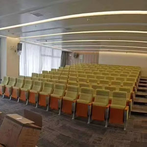 Chaises pliantes modernes pour auditorium et théâtre – Sièges confortables en fer pour cinéma, écoles, salles de conférence et églises – Vente chaude de Chine - Product Image 1