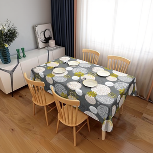 Modern 1.4*20M Printed Chiffon <b>Tablecloth</b> Home Use Woven Mantel - Product Image 3