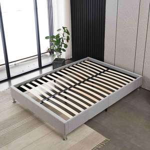 Ткань королева кровать Делюкс изголовье кровать спальня кровать основа каркас кровати - Product Image 3