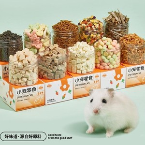 Set de Regalo de Snacks y Golosinas para Hámsteres: Paquete Completo con Semillas de Girasol, Queso, Pan, Gusanos Secos y Alimentos Liofilizados - Product Image 1