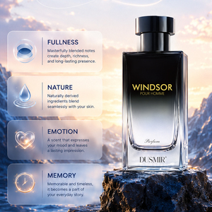 Eau de Cologne pour Homme aux Notes de Fond Tabac, Notes de Tête Pomme Rouge, Bergamote, Cardamome, Notes de Coeur Lavande, Sauge - Product Image 5