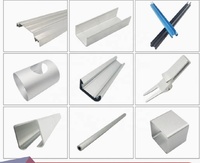 Boîtier en profilé d'aluminium extrudé personnalisé série 6000 pour instrument de test d'amplificateur de puissance et équipement de redressement