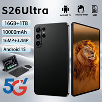 Tablet S26 Ultra Studio 11" Snapdragon 8 16GB 1TB 108MP 8000mAh 5G Teleprompter Multi Cam Switch Grosir Global