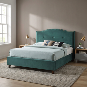 Lit Queen Size 5 pieds JEU AE 8016 – Divan de luxe moderne pour salon, en tissu non tissé, design modulaire - Product Image 3