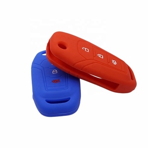 <span class=keywords><strong>Silicone</strong></span> Chìa Khóa Xe Bìa 3 Nút Lật Gấp Cao Cấp Không Thấm Nước Cho Ford Escort Opp Bag Biểu Tượng Tùy Chỉnh Chấp Nhận Được 100 Cái - Product Image 3
