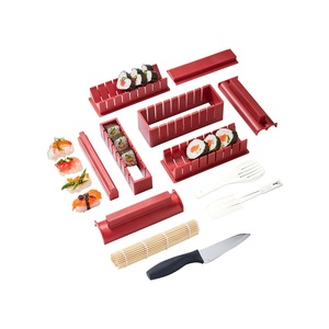 Fabricante de <span class=keywords><strong>sushi</strong></span> de lujo con 4 formas de molde de arroz manual Fácil y divertido Rollos de <span class=keywords><strong>sushi</strong></span> fabricante de kit de <span class=keywords><strong>sushi</strong></span> de plástico - Product Image 5