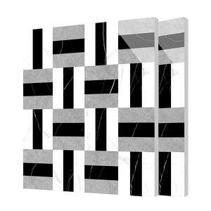 Gạch hoa văn màu xám hiện đại gạch đá sang trọng nội thất phòng khách gạch lát sàn tường cho phòng tắm và nhà bếp gốm tile800 800 - Product Image 3