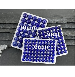5-6-7-8-10mm Lapis Lazuli hiệu chỉnh Vòng <span class=keywords><strong>Cabochon</strong></span> lỏng đá quý cho Handmade đồ trang sức làm và tùy chỉnh thiết kế - Product Image 2