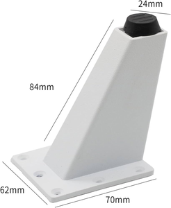 <span class=keywords><strong>Pieds</strong></span> de canapé obliques, <span class=keywords><strong>pieds</strong></span> de chaise de jardin en métal, <span class=keywords><strong>pieds</strong></span> de <span class=keywords><strong>meubles</strong></span> en alliage d'aluminium noir, <span class=keywords><strong>pieds</strong></span> réglables en acier inoxydable, <span class=keywords><strong>pieds</strong></span> de meuble de cuisine - Product Image 4
