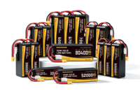 Batterie au lithium semi-solide haute densité LiPO 450Wh/kg 12000mAh 12S 44.4V pour FPV VTOL UAV RC Hobby
