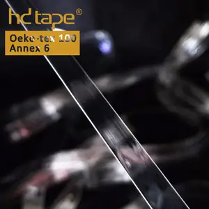 Oeko-tex 100 appendice 6 Trasparente Elastico Trasparente di Tpu Nastro fascia