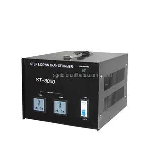 ST-5000VAステップアップ & ダウン変圧器電圧変換器110vから220v