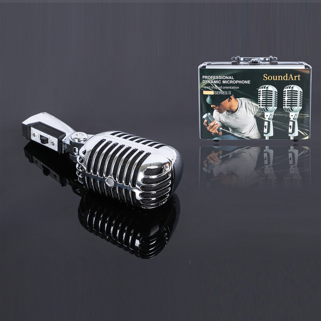 XUNGUAN 55SH-ii Professional Stage Live Microfone Karaoke Podcast Wired Dynamic Mic Vocal Microphone