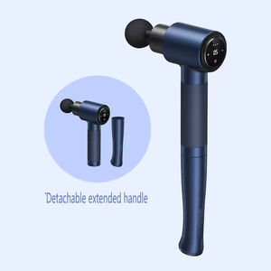 Pistol Pijat Fascia Otot Gagang Panjang, Mesin Pijat Elektrik Penghilang Lemak Tubuh, Pistol Pijat Panas dan Dingin untuk Relaksasi Otot - Product Image 1