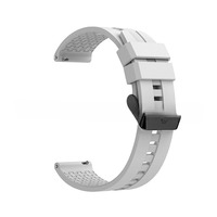 Tali Silikon Upro untuk Garmin Approach S50 & Active6 Smart Sports Watch Band 20mm Pin Buckle Sport Loop Design