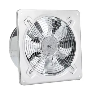 Ventilateurs d'air frais de refroidissement en acier inoxydable de haute qualité pour la cuisine, la salle de bain et les toilettes