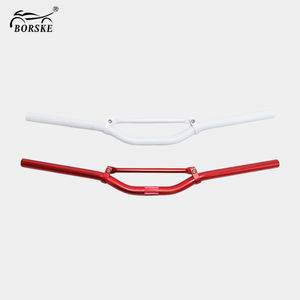 Parte de los sistemas del cuerpo de la motocicleta Manillar de la motocicleta 4mm de espesor Manillar universal de aleación de aluminio para Racing Dirt Pit Bike - Product Image 1