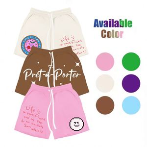 <b>High</b> Quality Custom Multi-Color 100% Polyester Men's Gym Shorts Breathable 5 Inch <b>Knee</b> Mid Waist Casual Shorts Sublimated Woolen - Product Image 2
