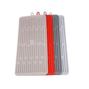 Tovaglietta da tavolo da cucina antiscivolo resistente al calore in <span class=keywords><strong>Silicone</strong></span> gomma per asciugare i piatti tappetino di protezione da banco - Product Image 5