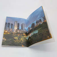 Service d'impression de brochures à bas prix à Shanghai, mini-brochures A5, livrets de voyage, dépliants, brochures de guide touristique