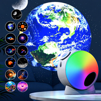 Nouveau projecteur ciel étoilé 2026 avec alimentation USB et télécommande, lumière de projection dynamique et rêveuse pour enfants, veilleuse pour chambre à coucher