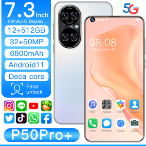 Nuevo Teléfono Inteligente <span class=keywords><strong>P50</strong></span> <span class=keywords><strong>Pro</strong></span>+ Versión Global 2022, Pantalla Completa de 7.3 Pulgadas, Deca Core, 6800 mAh, 12 GB + 512 GB, Doble SIM, 4G, 5G, Android - Product Image 3