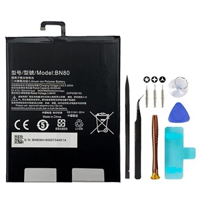 เปลี่ยนแบตเตอรี่แท็บเล็ตแบบชาร์จไฟได้สำหรับ Xiaomi Mi Pad <span class=keywords><strong>4</strong></span> Plus แบตเตอรี่แท็บเล็ตแบบเปลี่ยนได้ BN80สำหรับ iPad bateria ที่กำหนดเอง - Product Image 5
