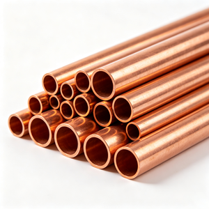 Tubo de cobre sin costura estándar ASTM B111 para proyectos de equipos industriales de intercambio de calor y refrigeración con agua de mar - Product Image 1