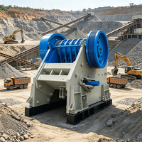 Concasseur à mâchoires à cavité profonde pour le recyclage du béton - Machine minière avec conception résistante à l'usure et à faible bruit