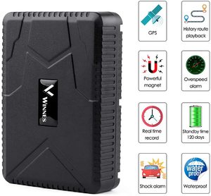 Localizador <span class=keywords><strong>GPS</strong></span> Winnes <span class=keywords><strong>TK915</strong></span> con Sistema de Rastreo Gratuito, Dispositivo de Rastreo de Automóviles en Tiempo Real - Product Image 2