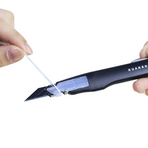 कारखाने थोक si छोटे बॉक्स कटर 9 मिमी कार्वर बॉक्स कटर 5 किलोग्राम भार वहन स्वचालित लॉकिंग एंटी-शेक 30 डिग्री कोण 0443c c c - Product Image 5