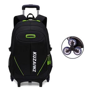 Sac de voyage à roulettes gratuit, sac à dos à roulettes à 2 roues, valise à roulettes pour une utilisation de nuit - Product Image 6