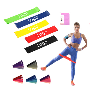 Set di Fasce di Resistenza Personalizzabili con Logo, Mini Loop per Fitness, Fasce per <span class=keywords><strong>Esercizi</strong></span> di Glutei e Fianchi, per Yoga, Body Building e Allenamento a Casa - Product Image 1