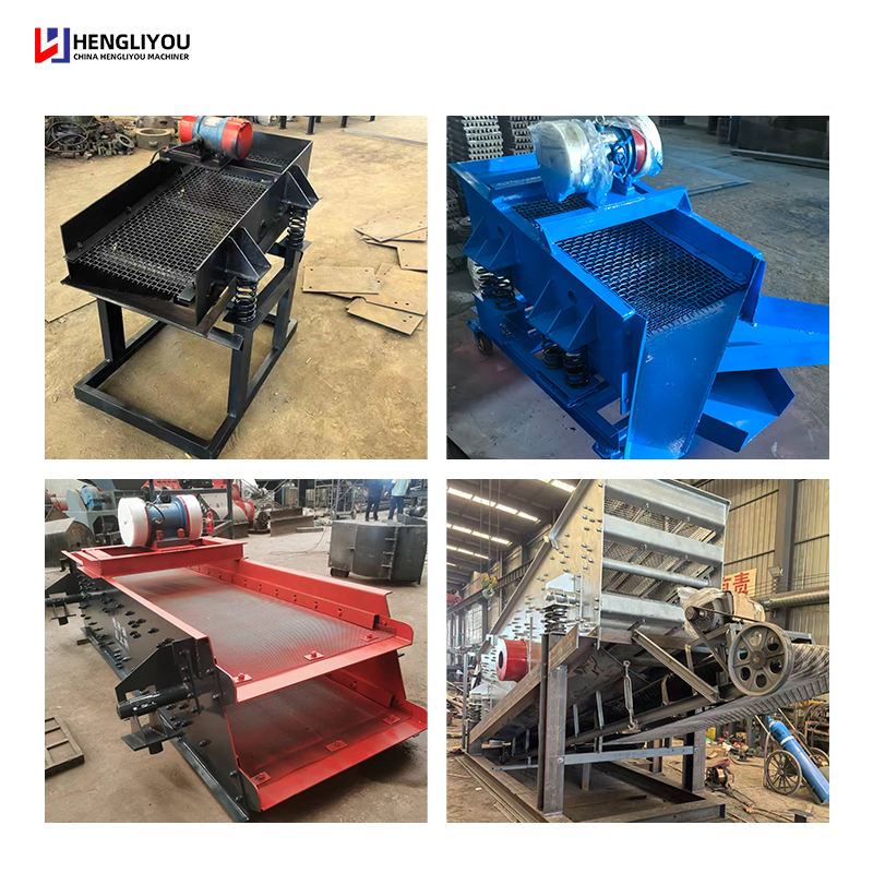 Portable Ore Vibrating Screen | Mobile Stone Sand Gravel Processing ...