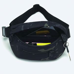 Riñonera Deportiva de Neopreno para Mujer, con Logotipo Personalizado, Color Sólido, Ajustable, para Cintura y Pecho - Product Image 1