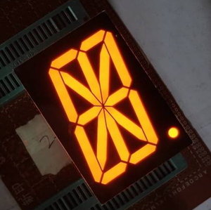 <span class=keywords><strong>2.3</strong></span> بوصة 1 رقم 16 قطعة عرض كهرمان كبير أبجدي رقمي شاشة led 23013-BA - Product Image 3